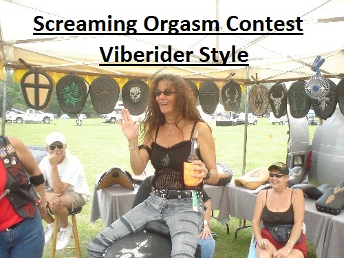 Screaming Orgasm Contest Vibe Rider Style